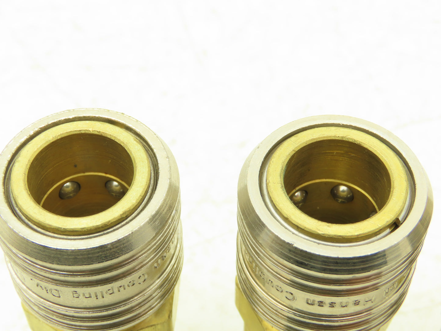 Hansen 400 Pneumatic Socket Coupling 1/2" NPT Male Brass Body Lot of 6