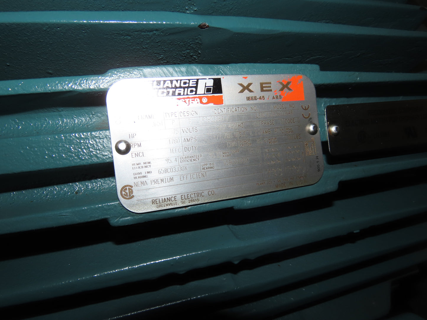 Dresser Roots 616 RAM Positive Displacement Blower 75HP 480V 3Ph Easy Air 8000