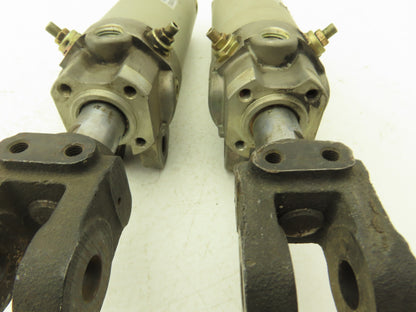 SMC CKG1A50-75Y Pneumatic Air Clamp Cylinder 50mm Bore 75mm Stroke  Lot of 2