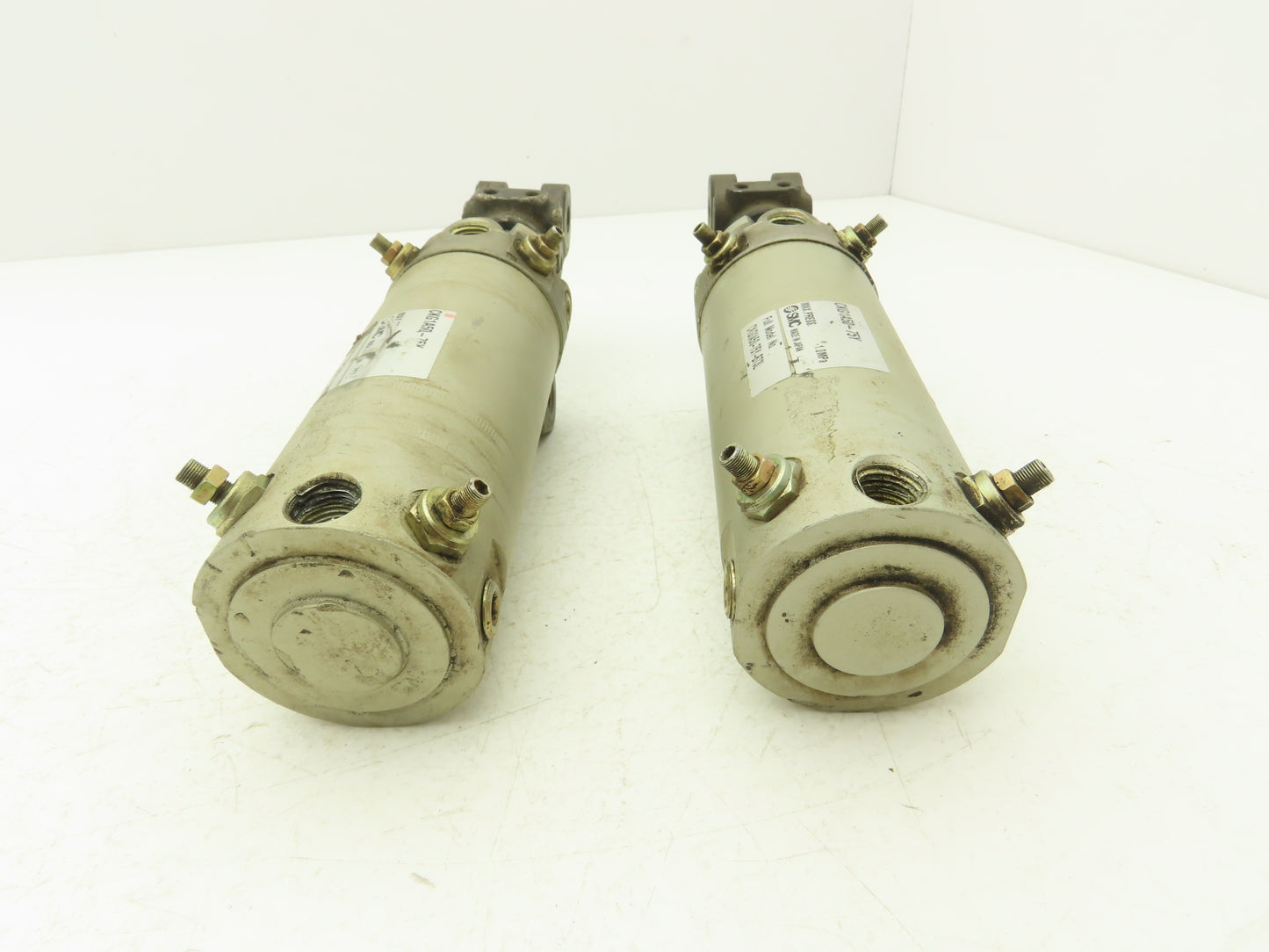 SMC CKG1A50-75Y Pneumatic Air Clamp Cylinder 50mm Bore 75mm Stroke  Lot of 2