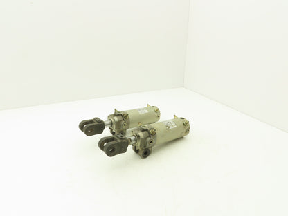 SMC CKG1A50-75Y Pneumatic Air Clamp Cylinder 50mm Bore 75mm Stroke  Lot of 2