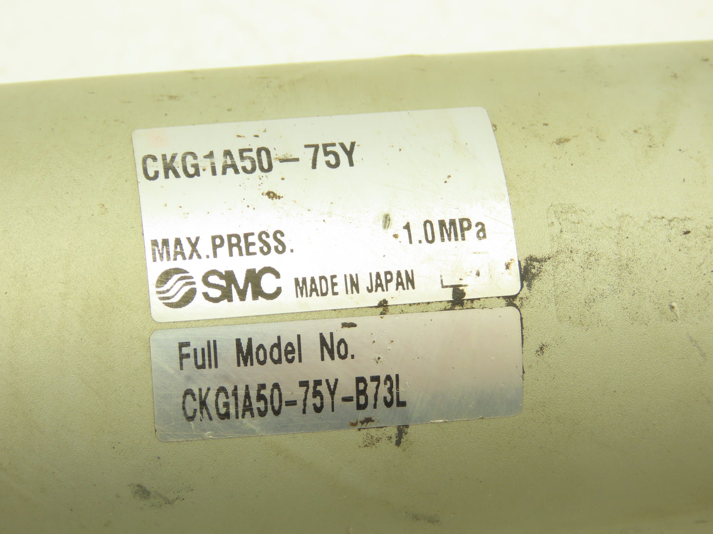SMC CKG1A50-75Y Pneumatic Air Clamp Cylinder 50mm Bore 75mm Stroke  Lot of 2
