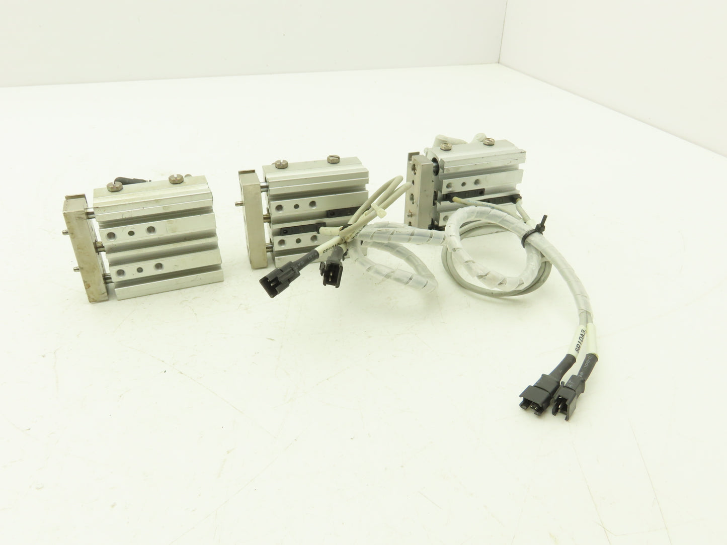 SMC MGPL12-25-DCH3195H Compact Guide Cylinder 12mm Bore 25mm Stroke  Lot of 3
