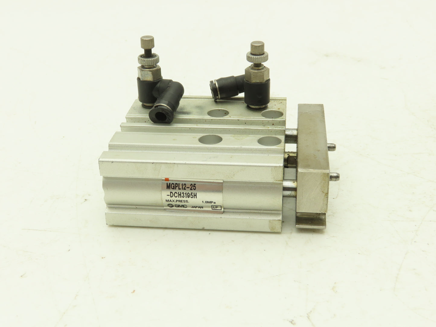 SMC MGPL12-25-DCH3195H Compact Guide Cylinder 12mm Bore 25mm Stroke  Lot of 3