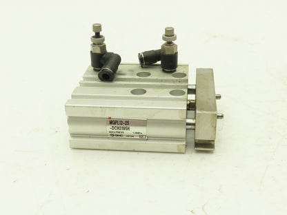 SMC MGPL12-25-DCH3195H Compact Guide Cylinder 12mm Bore 25mm Stroke  Lot of 3