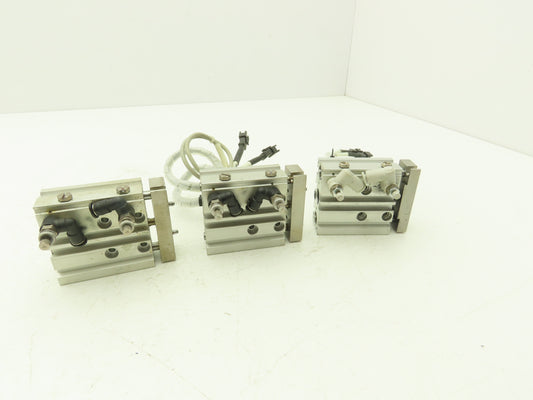SMC MGPL12-25-DCH3195H Compact Guide Cylinder 12mm Bore 25mm Stroke  Lot of 3