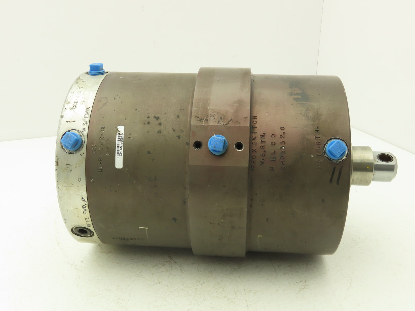 Milco ML-P1-2552-08 Pneumatic Robot Spot Welder Cylinder 2" Weld Stroke 60 PSI