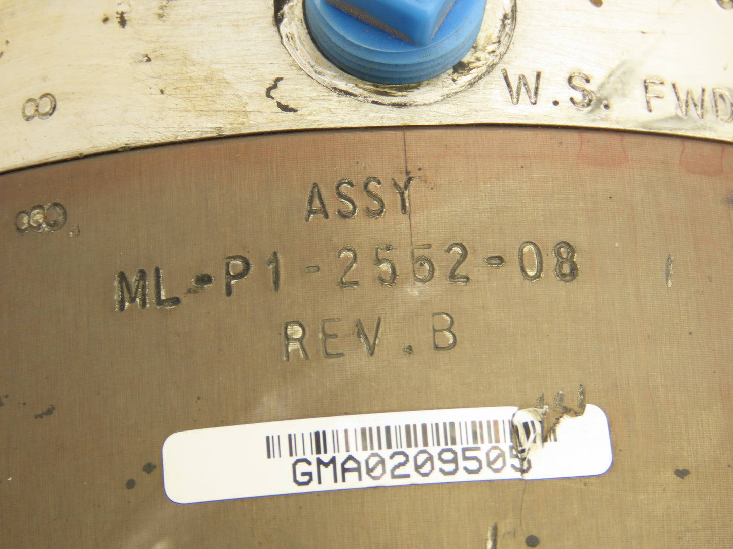 Milco ML-P1-2552-08 Pneumatic Robot Spot Welder Cylinder 2" Weld Stroke 60 PSI