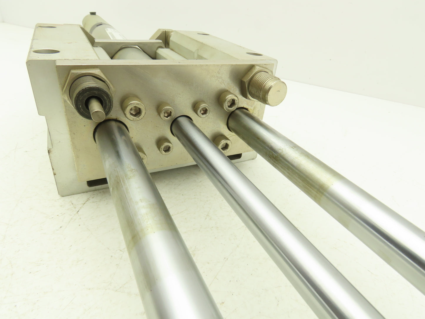 SMC MGGLB40-75+175-X61US Pneumatic Guided Air Cylinder 75mm+175mm Tandem Stroke