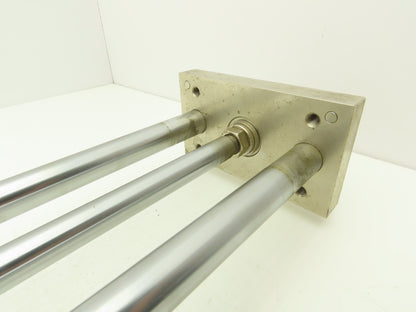 SMC MGGLB40-75+175-X61US Pneumatic Guided Air Cylinder 75mm+175mm Tandem Stroke