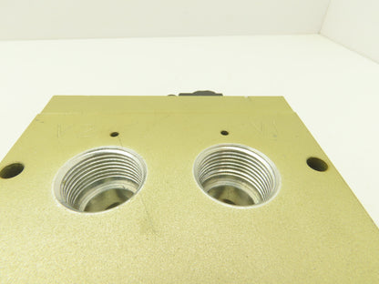 Ross 2778C5900 Pilot Operated Dual Check Valve 3/4"NPT 120VAC 48VDC 2778A5900