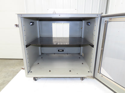 Elecom L48F767 FA Computer Locker Enclosure 740mm x 730mm x 650mm Rack Mount