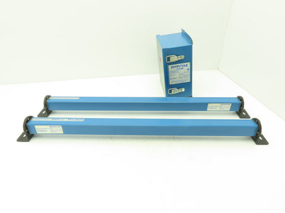 Pinnacle Systems MG-24-0F-AU Light Curtain Set With Controller 24" Height