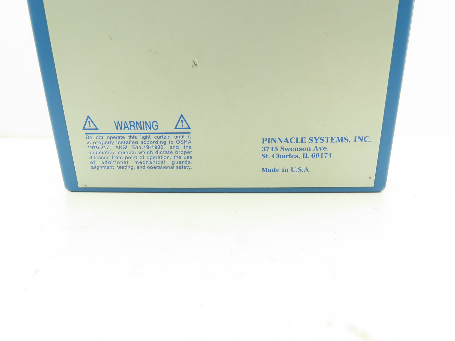Pinnacle Systems MG-24-0F-AU Light Curtain Set With Controller 24" Height