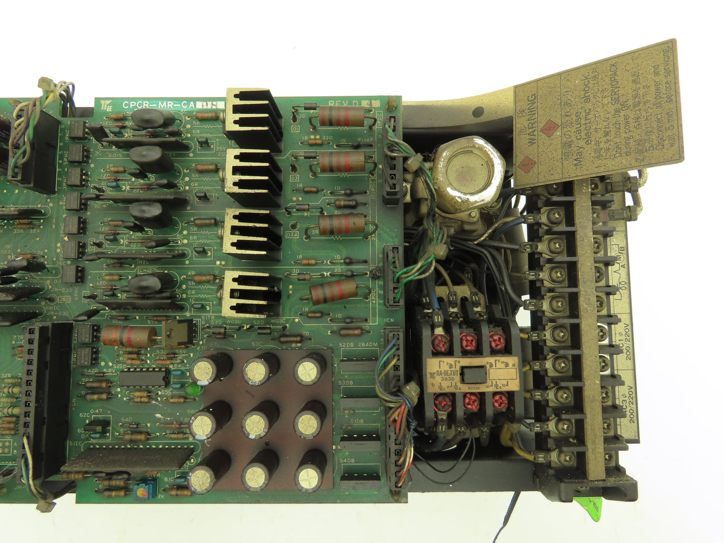 Yaskawa CPCR-MR08C AC Servopack 220V Servo Drive Power Module CPCR-MR-CA08C