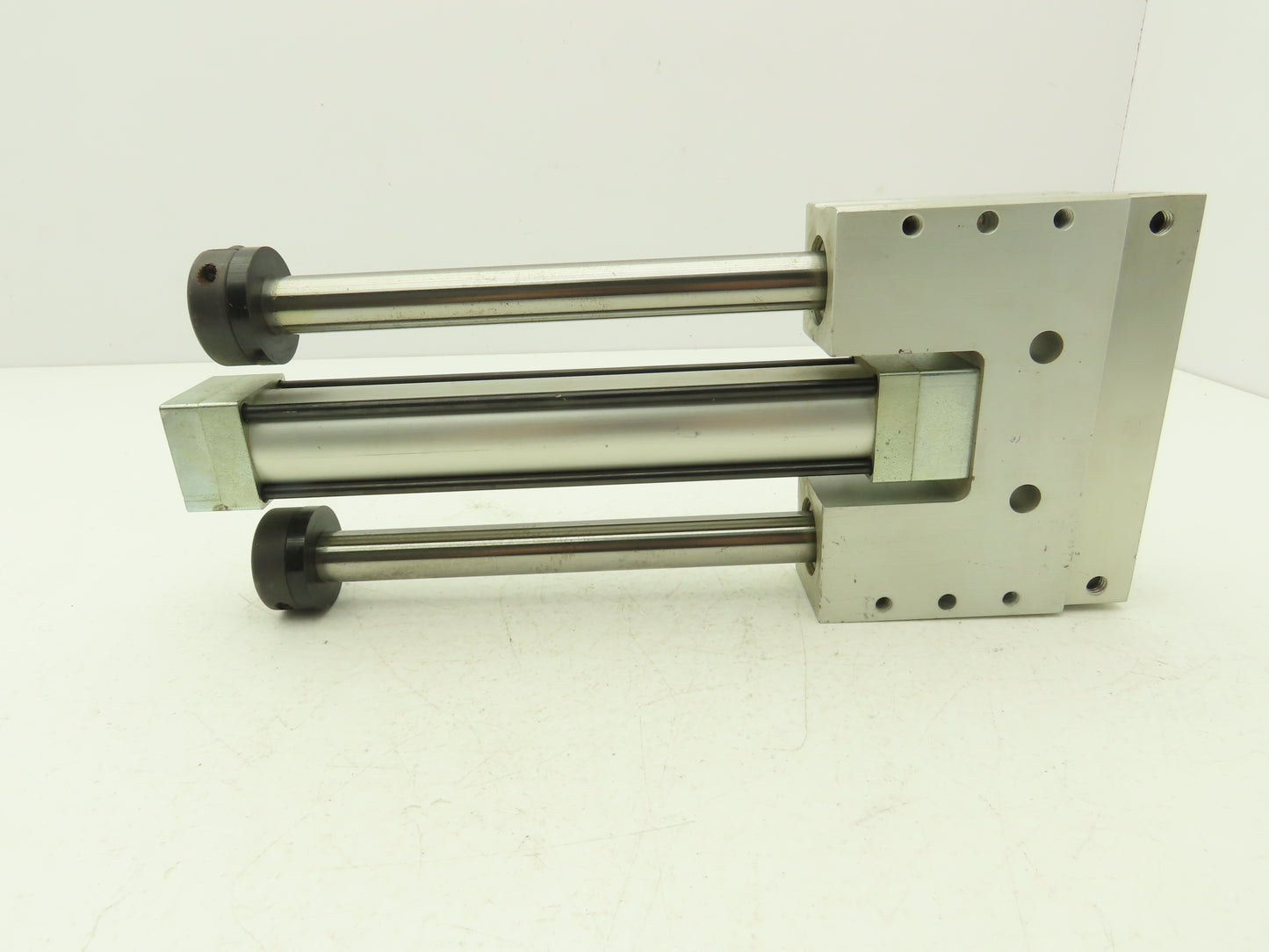 PHD SDD24X7-AE-DB-J1 Pneumatic Slide Thruster Guided Air Cylinder 7" Stroke
