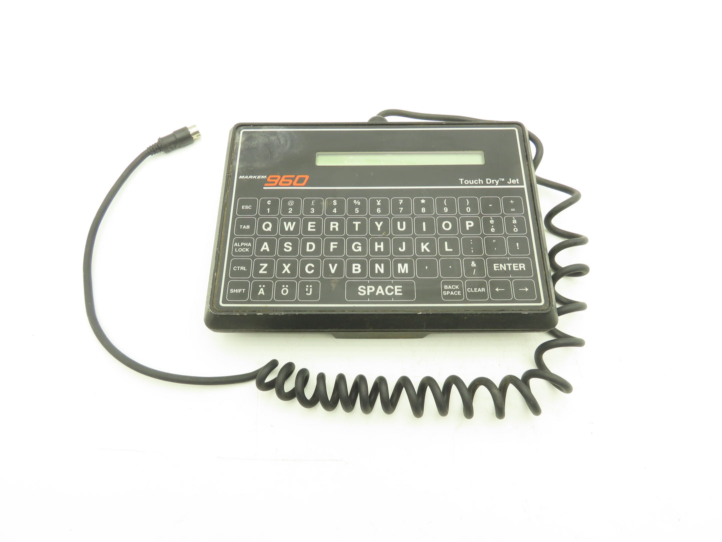 Markem 960 Touch Dry Jet Keyboard Controller w/LCD Display