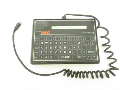 Markem 960 Touch Dry Jet Keyboard Controller w/LCD Display