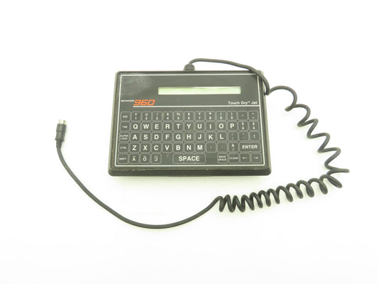 Markem 960 Touch Dry Jet Keyboard Controller w/LCD Display