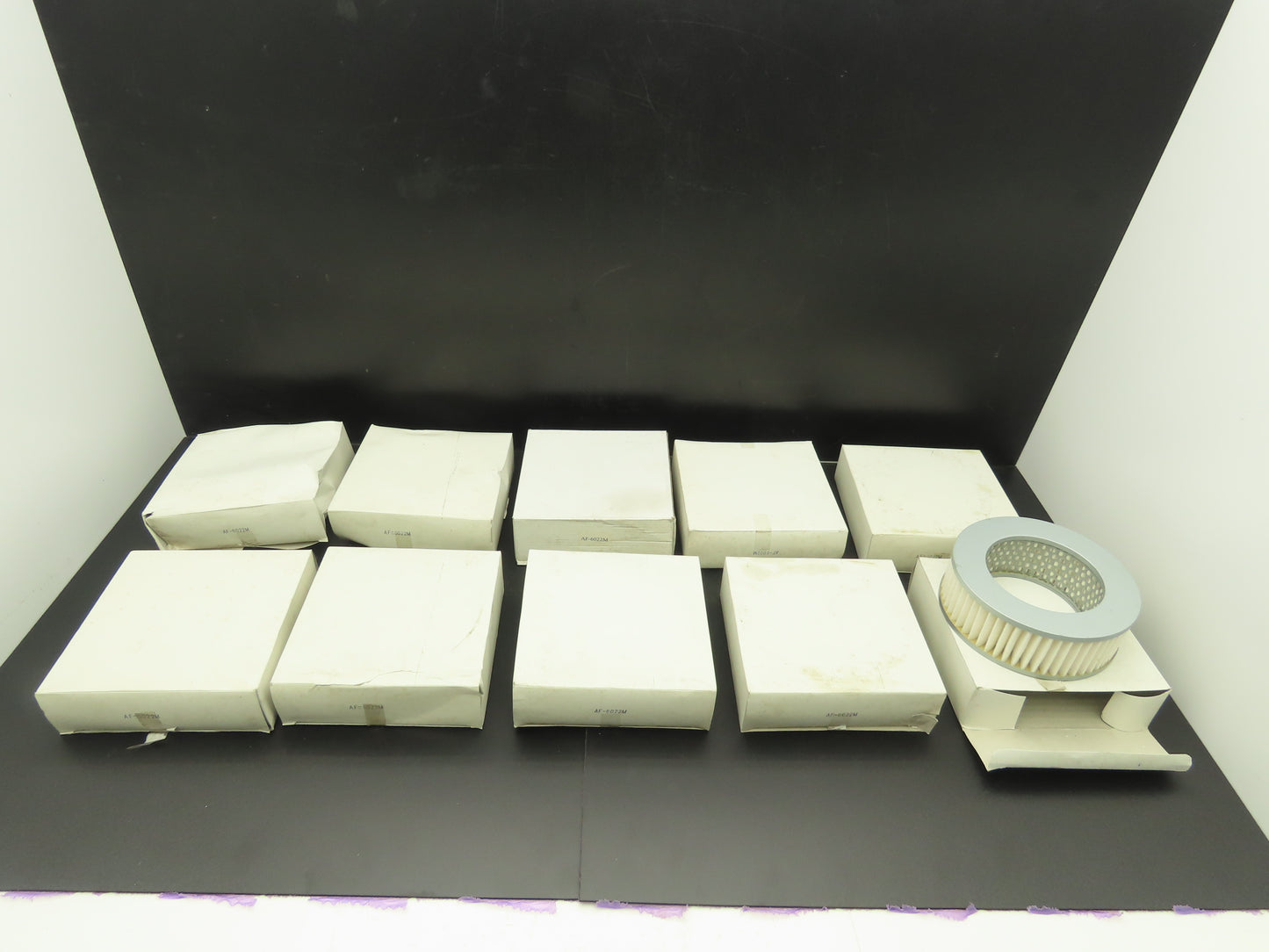 AF-6022M Pneumatic Air Filter Paper 7" OD 4-1/2" ID 2-3/8" Depth Lot of 10