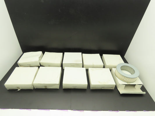 AF-6022M Pneumatic Air Filter Paper 7" OD 4-1/2" ID 2-3/8" Depth Lot of 10
