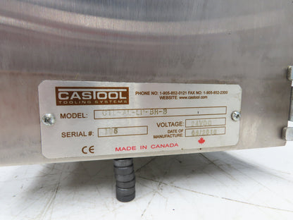 Castool C1L-AL-LD-BR-B Automatic Lubricator CNC Oil Pump 24VDC 15CC With Tank