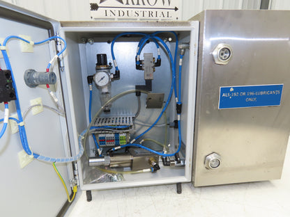 Castool C1L-AL-LD-BR-B Automatic Lubricator CNC Oil Pump 24VDC 15CC With Tank