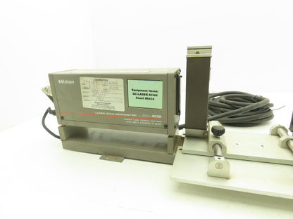 Mitutoyo LSM-602 Laser Scan Micrometer with Size Adapter