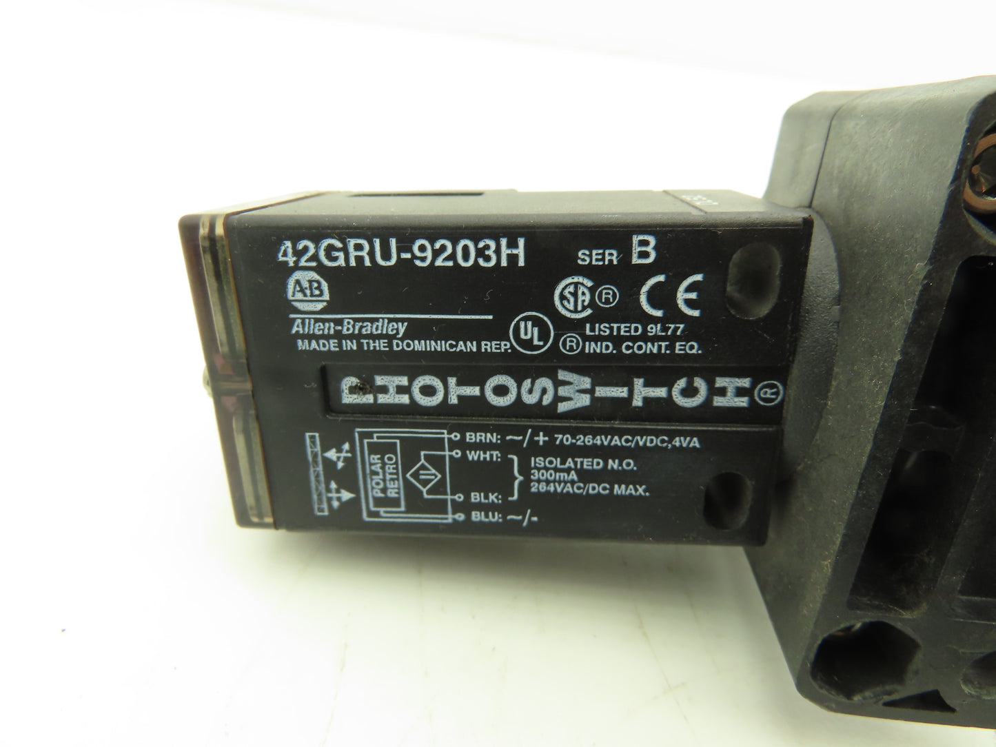 Allen Bradley 42GRU-9203H Photoswitch Polar Retroreflective Sensor Series B