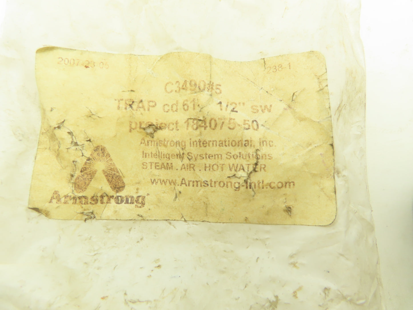 Armstrong CD-61 Disc Steam Trap 1/2" NPT 600PSI