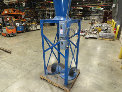 Donaldson 24 Torit Cyclone Dust Collector 4 Bag Filter 7.5HP 3500 CFM 2-Drum