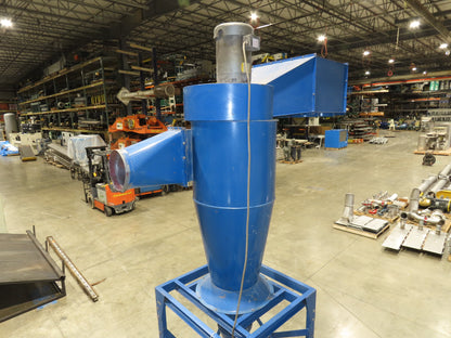 Donaldson 24 Torit Cyclone Dust Collector 4 Bag Filter 7.5HP 3500 CFM 2-Drum