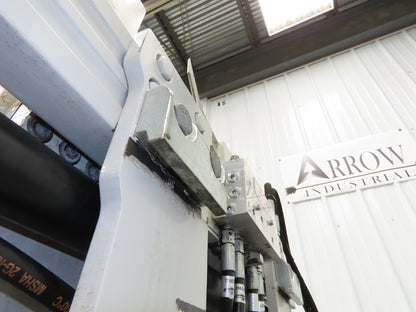 Cascade Razorback Cardboard Carton Bale Clamp Forklift Attachment 1962lbs 2022