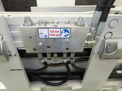 Cascade Razorback Cardboard Carton Bale Clamp Forklift Attachment 1962lbs 2022