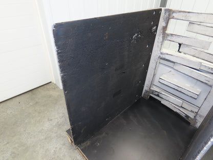 Cascade Razorback Cardboard Carton Bale Clamp Forklift Attachment 1962lbs 2022