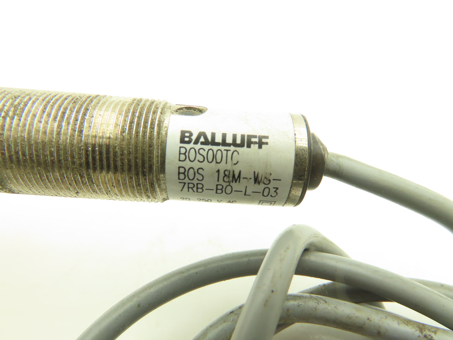 Balluff BOS 18M-WS-7RB-B0-L-03 Proximity Retroreflective Sensor Switch BOS00TC