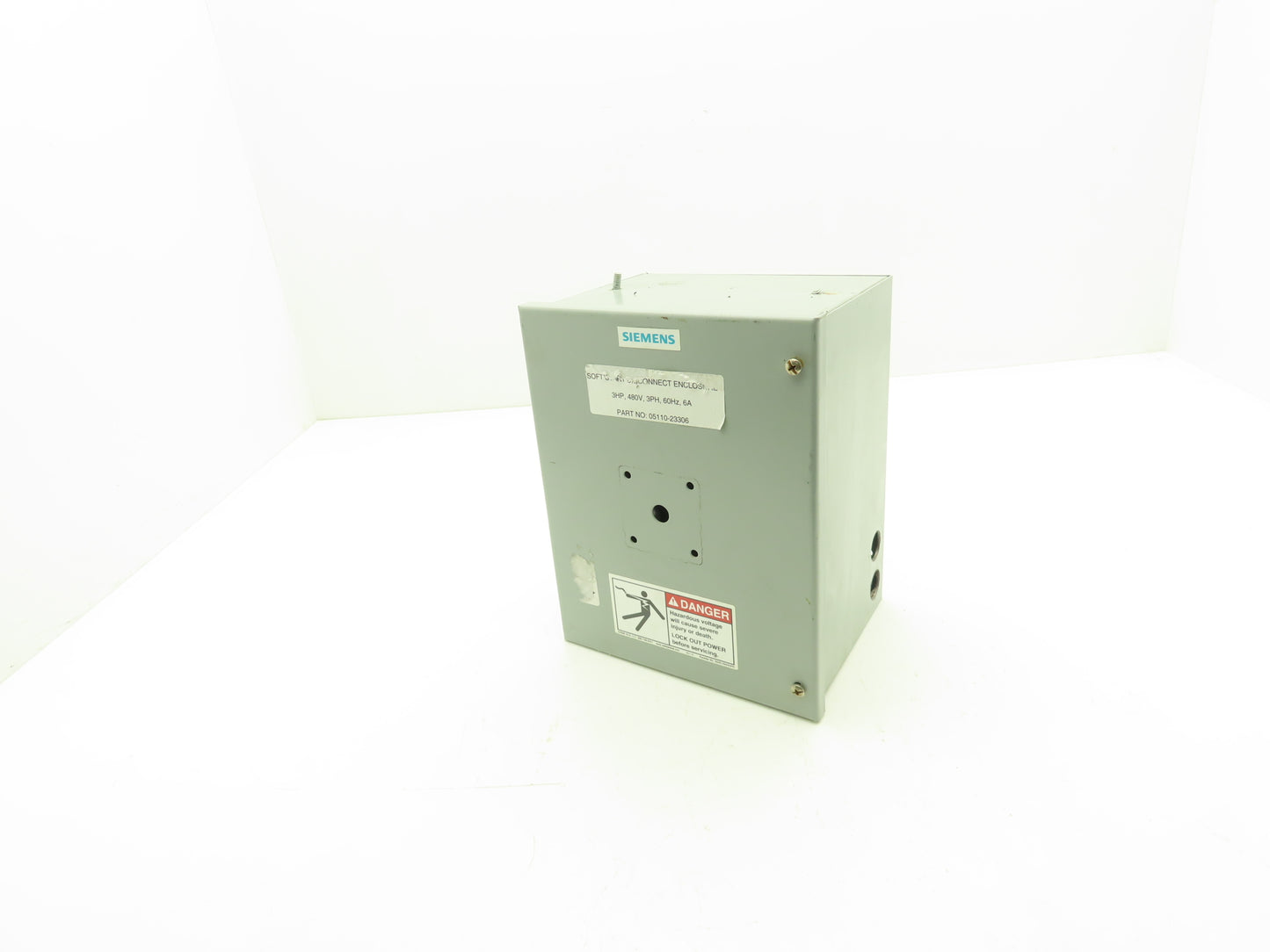 Hoffman AHE10X8X6/SPL Electrical Enclosure 10x8x6" Wall Mount Panel Nema 12