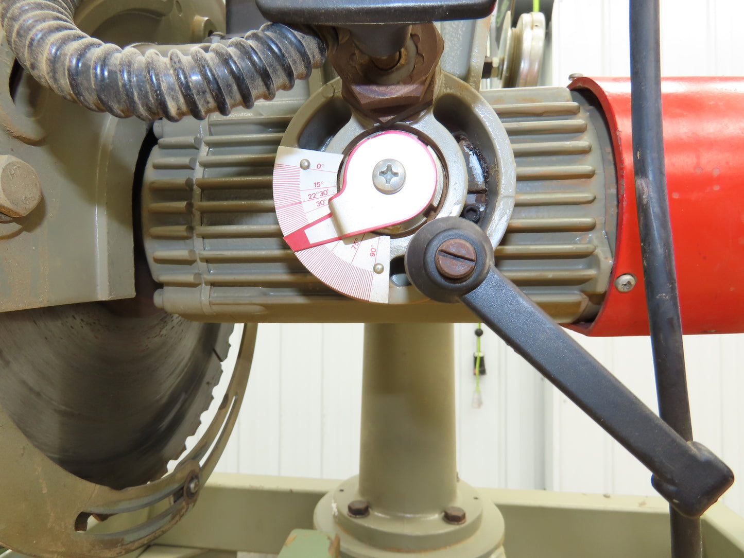 Omga RN 700 Radial Arm Saw 14" Blade 4Hp Motor 36-5/8" 700mm Rip 230/460V 3Ph