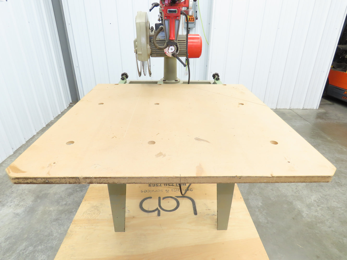 Omga RN 700 Radial Arm Saw 14" Blade 4Hp Motor 36-5/8" 700mm Rip 230/460V 3Ph