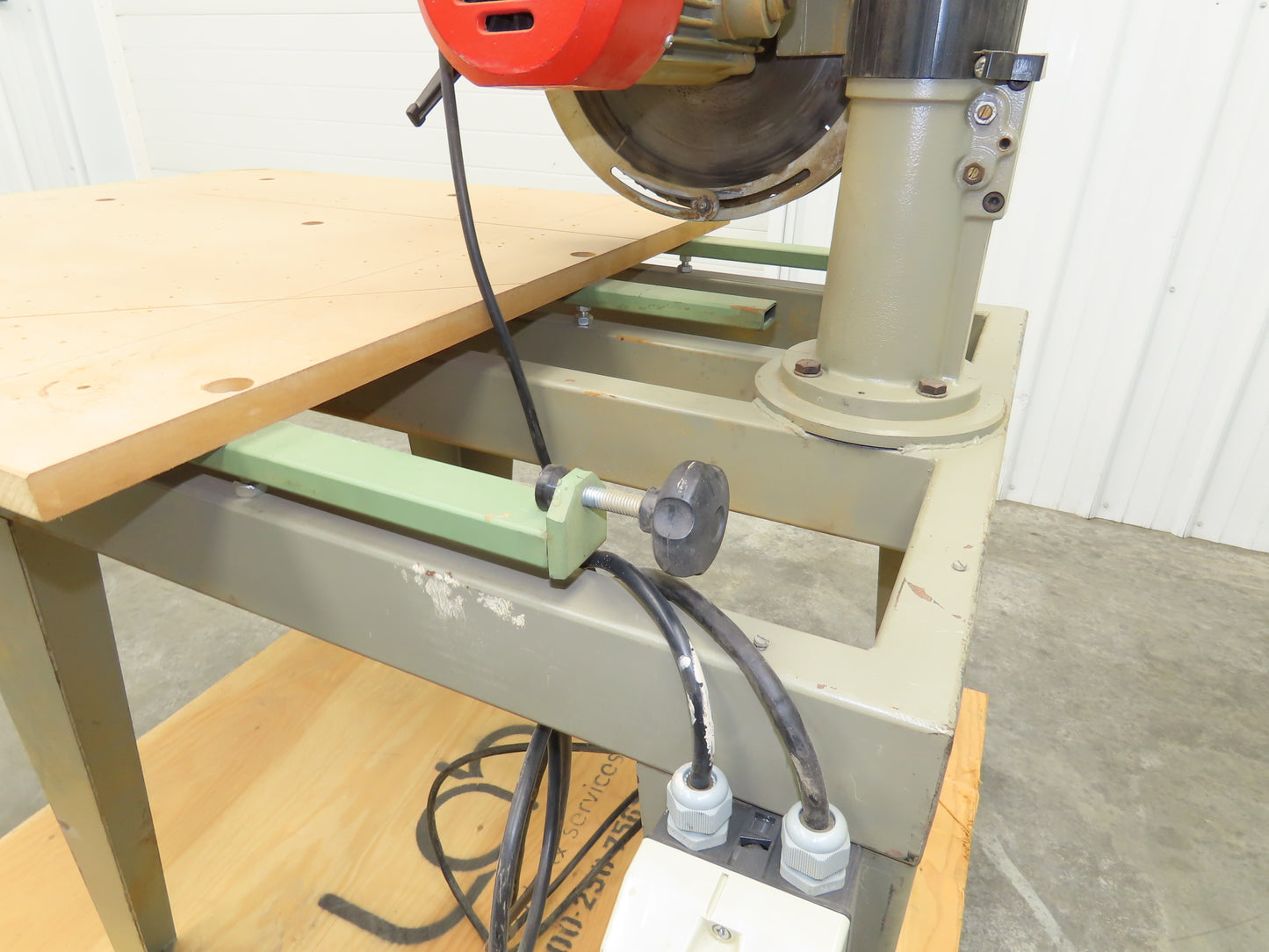 Omga RN 700 Radial Arm Saw 14" Blade 4Hp Motor 36-5/8" 700mm Rip 230/460V 3Ph