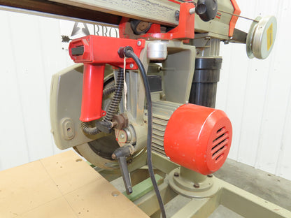 Omga RN 700 Radial Arm Saw 14" Blade 4Hp Motor 36-5/8" 700mm Rip 230/460V 3Ph