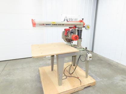 Omga RN 700 Radial Arm Saw 14" Blade 4Hp Motor 36-5/8" 700mm Rip 230/460V 3Ph