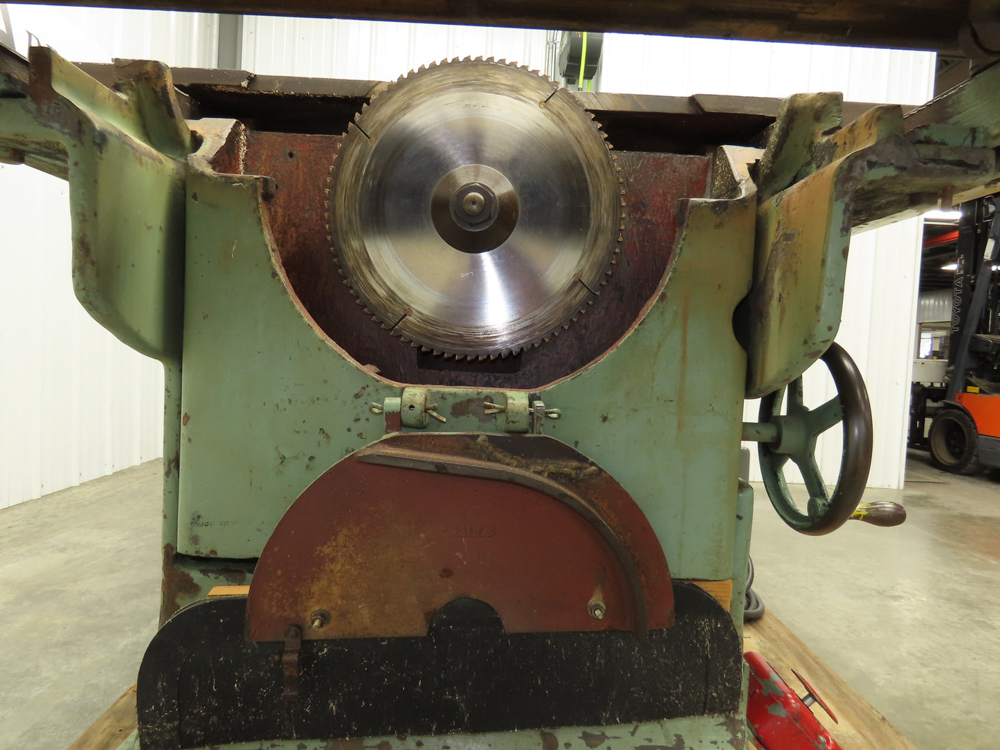 Tannewitz Woodworking Table Saw 20" Blade 5hp 230/460V 72" Biesemeyer Fence