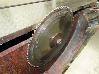 Tannewitz Woodworking Table Saw 20" Blade 5hp 230/460V 72" Biesemeyer Fence