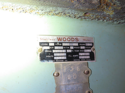 Tannewitz Woodworking Table Saw 20" Blade 5hp 230/460V 72" Biesemeyer Fence