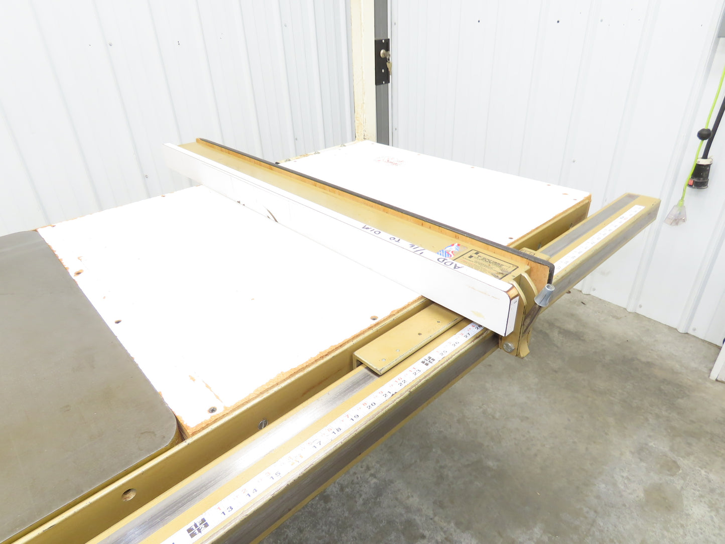 Powermatic Model 66 Table Saw 10" Tilting Arbor 3Ph 5HP 230/460V 50" Biesemeyer