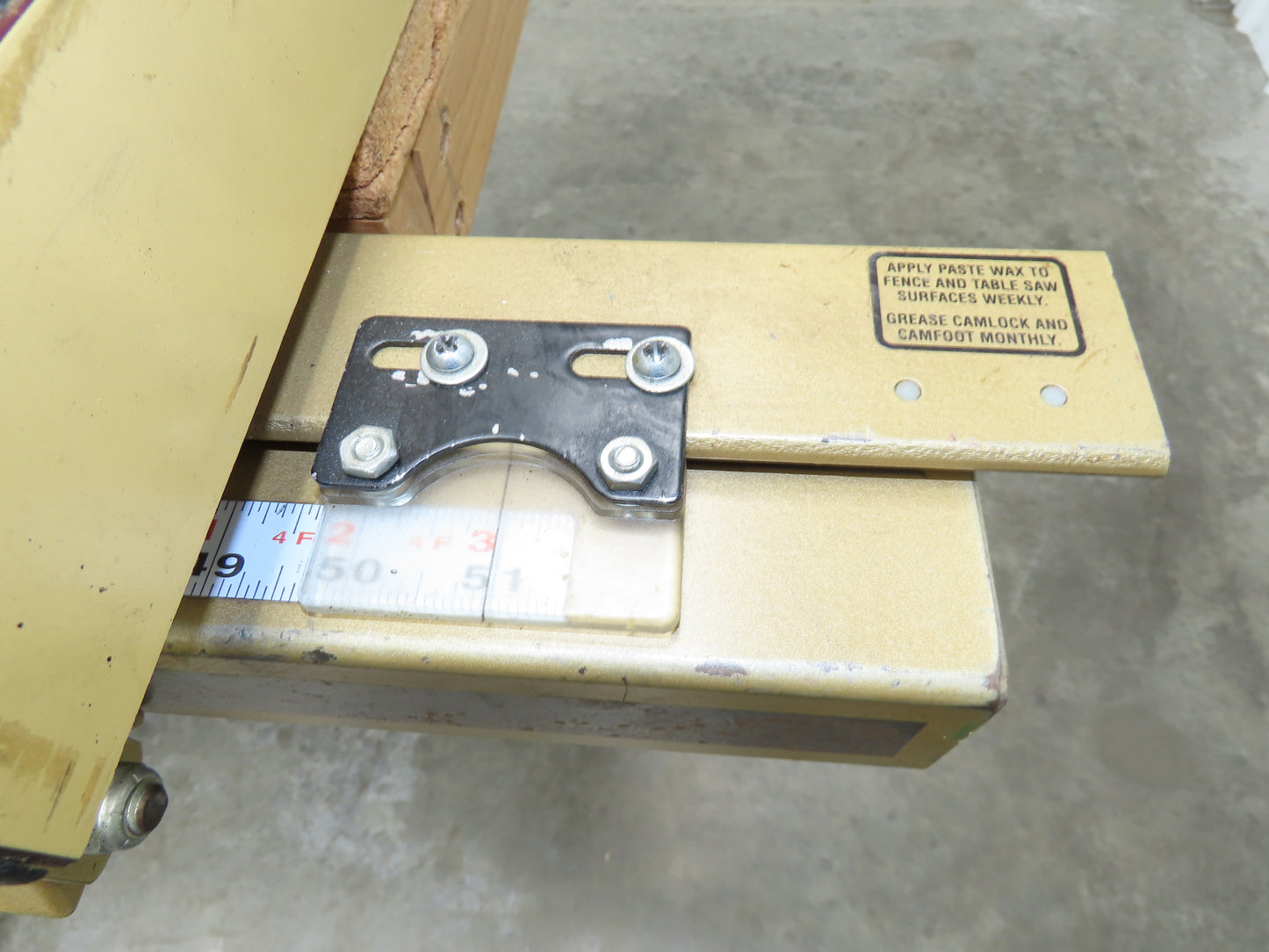 Powermatic Model 66 Table Saw 10" Tilting Arbor 3Ph 5HP 230/460V 50" Biesemeyer