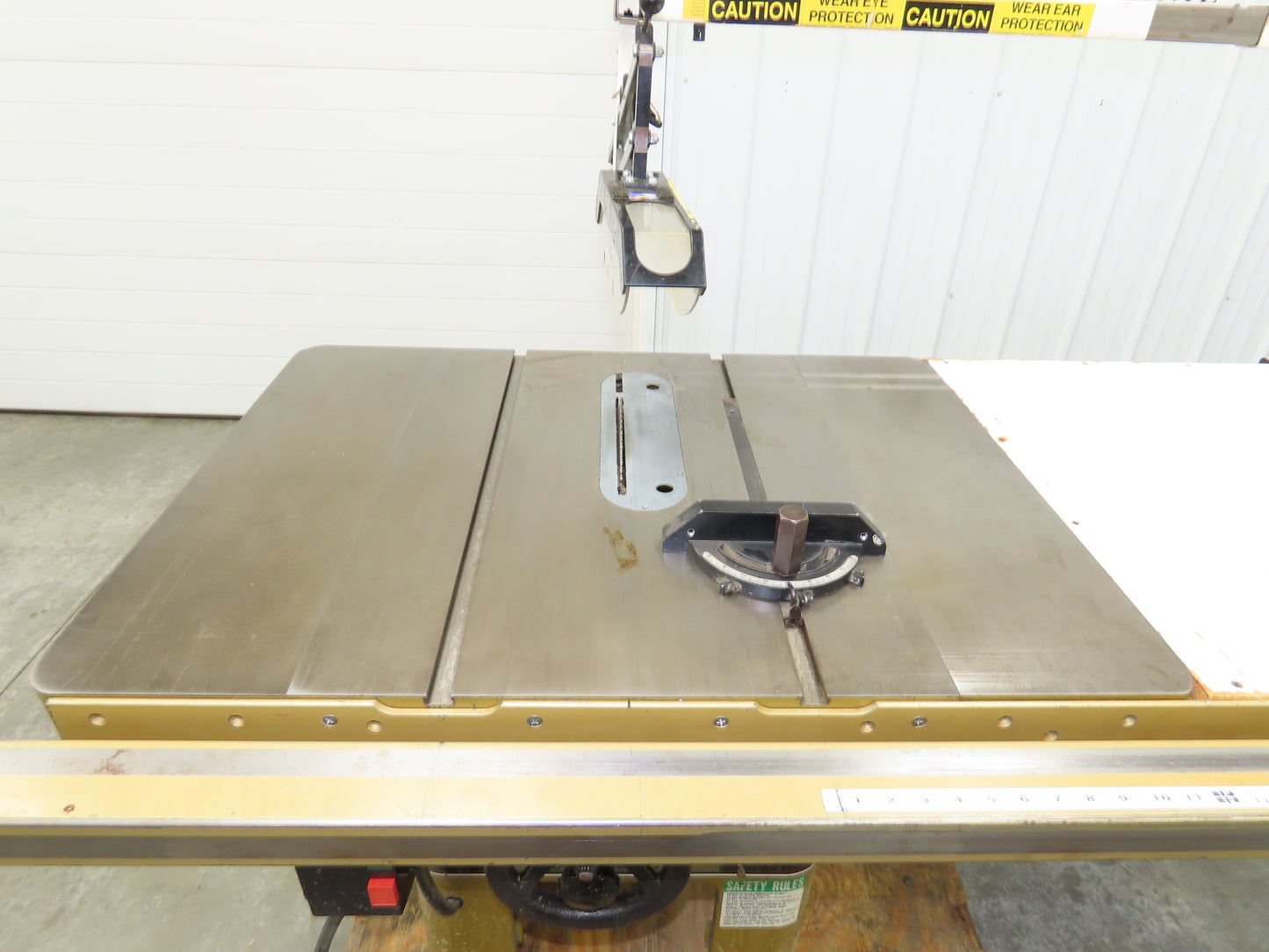 Powermatic Model 66 Table Saw 10" Tilting Arbor 3Ph 5HP 230/460V 50" Biesemeyer