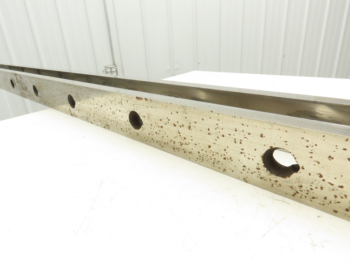 Cincinnati 375 12' x 3/8" Metal Shear Blades 2-3/4"W 12' 6"L  Lot of 2