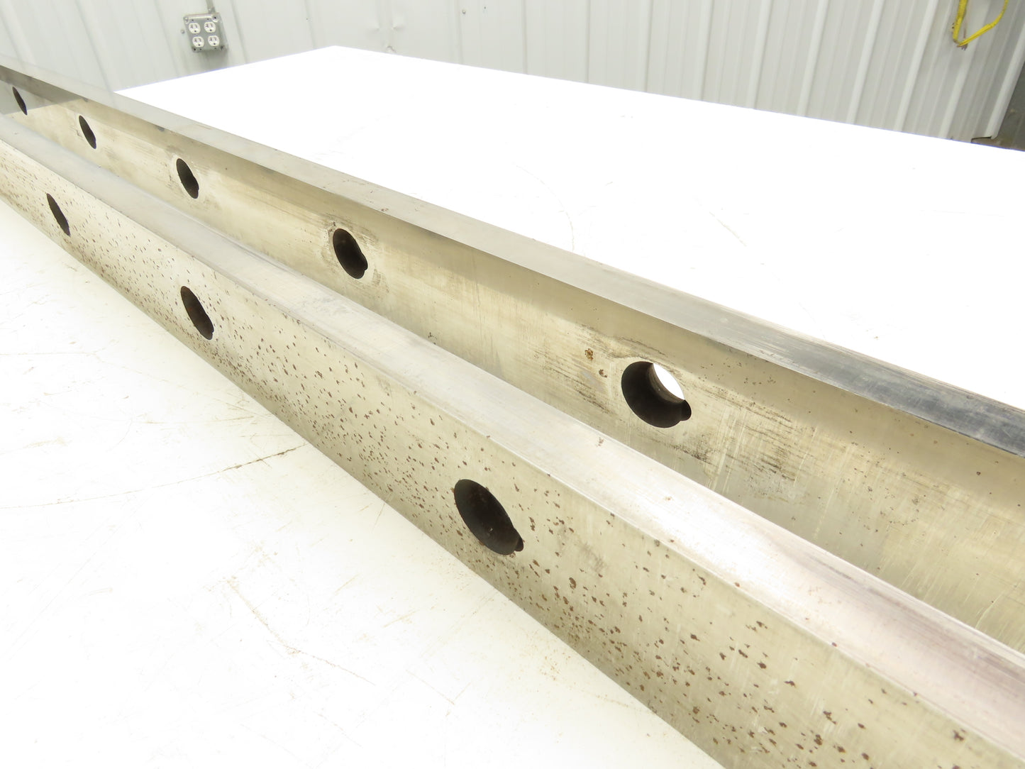 Cincinnati 375 12' x 3/8" Metal Shear Blades 2-3/4"W 12' 6"L  Lot of 2